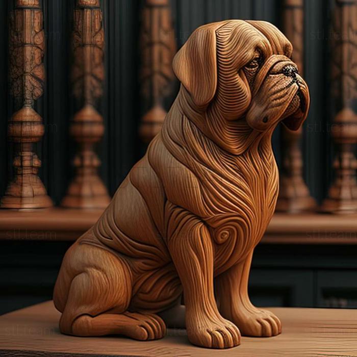 3D модель Гамільтонстеварська собака (STL)